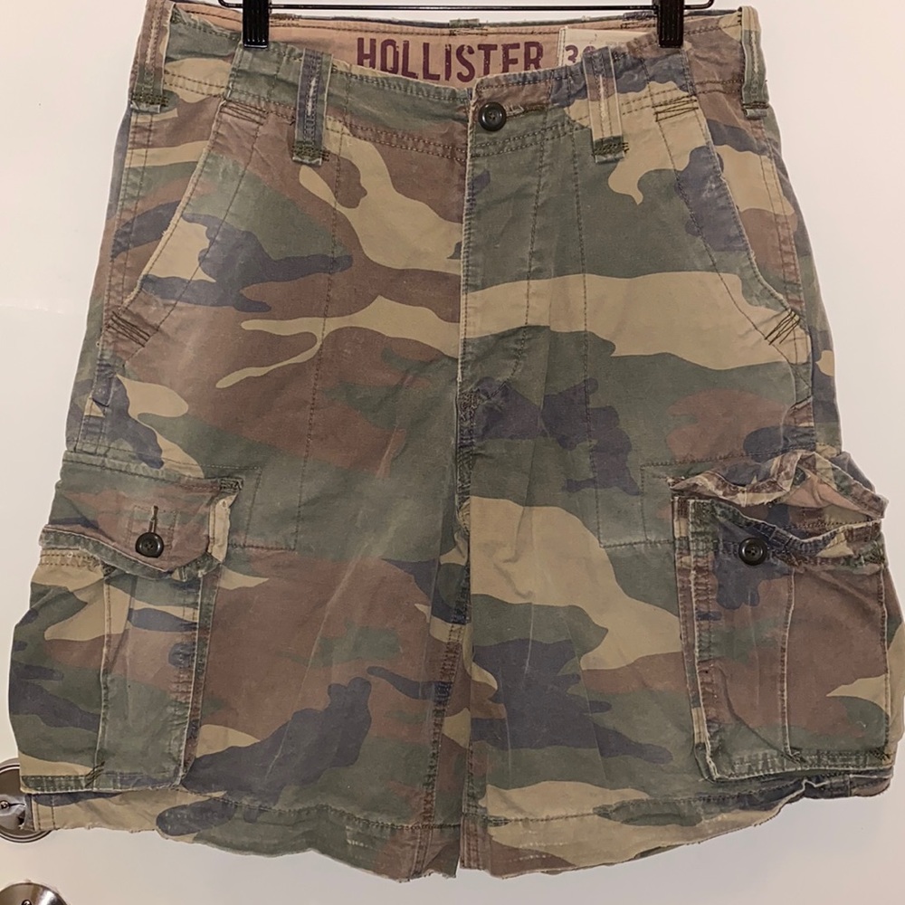 Mens Hollister Cargo Shorts